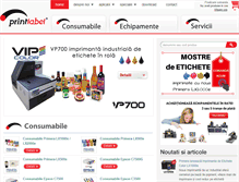Tablet Screenshot of printlabel.ro